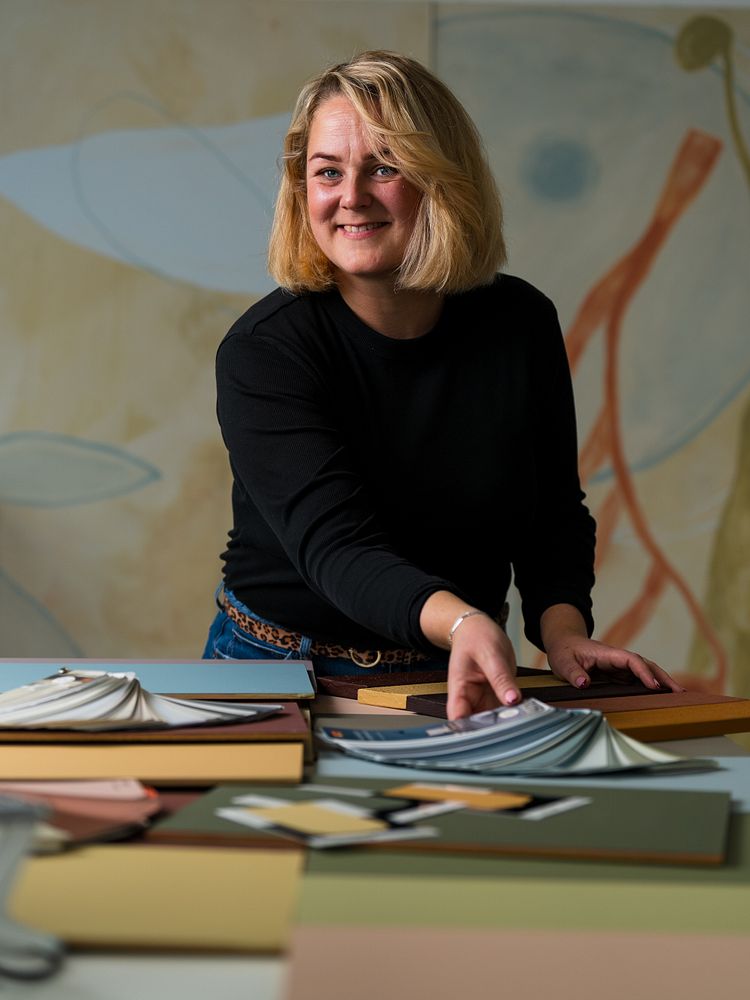 Maria Horgen, regional fargesjef i Jotun