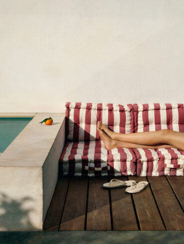 Striper til balkongen fra Granit