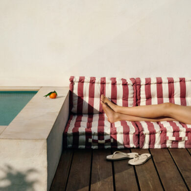 Striper til balkongen fra Granit