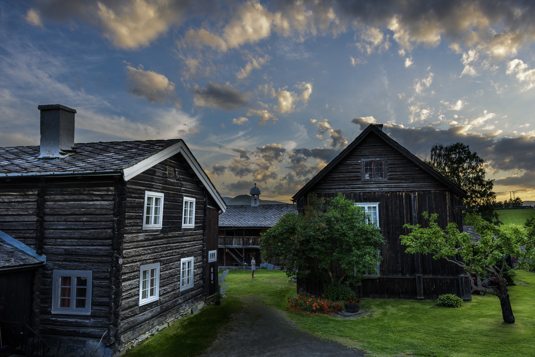 Sygard Grytting på kvelden.